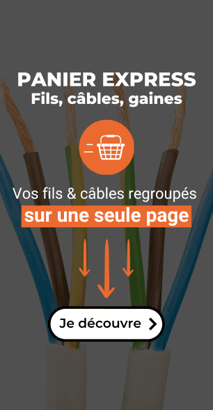 Panier express fils & câbles