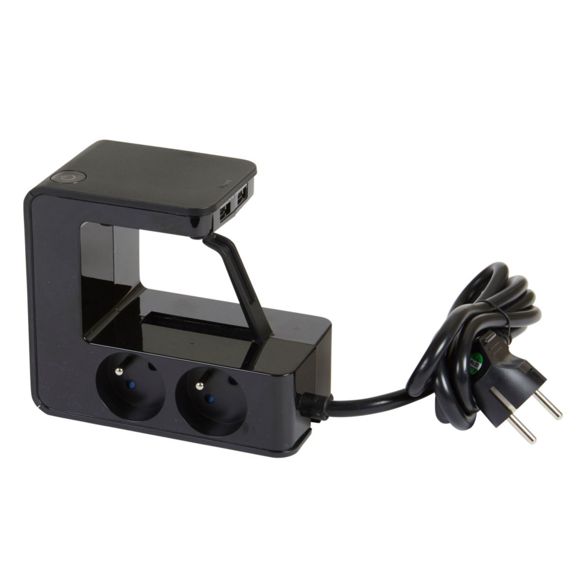LEGRAND Legrand rallonge multiprise en u 4x2p+t 16A 230v + 2 modules de charge usb type A 2