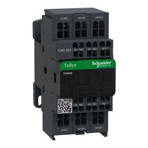 Contacteur tesys cad323 3 f plus 2 o instantané 10 a 24 v ca réf. CAD323B7