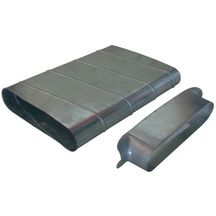 Piquage droit oblong galvanisé PDO à 90° - Longueur 350mm x hauteur 100 - Diamètre 265mm 11063572