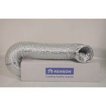 Gaine flexible Aludec - aluminium / polyester - diamètre 127 mm - longueur gaine 10 mètres Réf. 10907