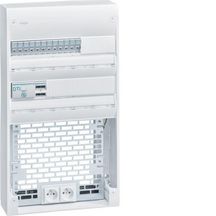 Coffret VDI 2 rangées 36 modules + platine Grade 3TV Réf. TN435