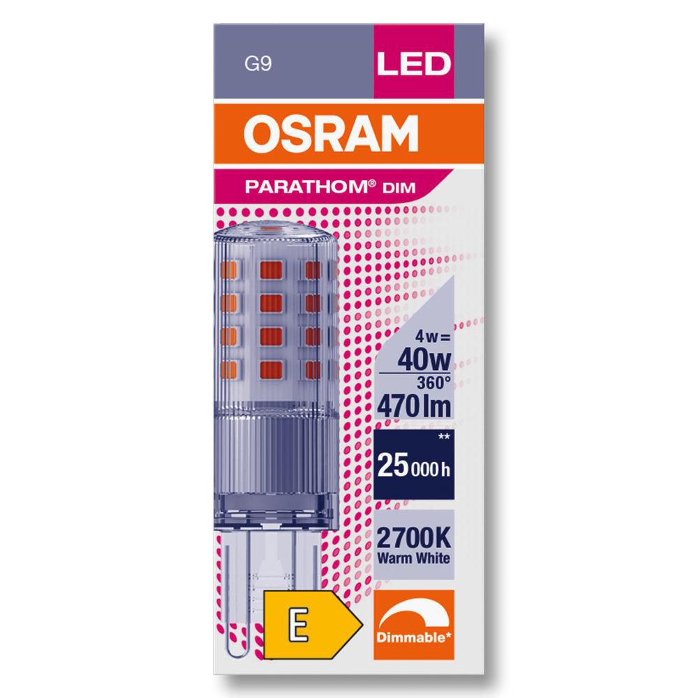 OSRAM Ampoule Led Parathom Dim LedPin Special 40 claire G9 4 W