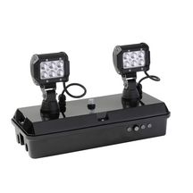 Exiway Smart - Bloc à phare LED 2 x 1200lm avec report de défaut Smart DUO - SATI - IP65 - 1 x 12.6V 6.4Ah LiFePO4 - 1.5W - 400x170x253mm - 3,4kg Réf. OVA48020