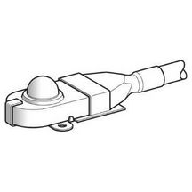 Interrupteur de position miniature poussoir bombé câble longueur 2 m réf. XC011L2