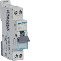 Disjoncteur 1p+n 4.5/6ka c-2a 1m mjt702 Réf. MJT702