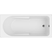 Baignoire rectangulaire Alterna Concerto 3 180 x 80 cm acrylique blanc