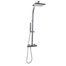 Colonne de douche Alterna Séducta avec mitigeur thermostatique chromé