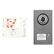 Kit interphone vidéo Mini Note 2 pour 1 logement - 1 bouton-poussoir Réf. 21662 / 1722/93