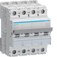 Disjoncteur 4p 20ka c-40a 4m Réf. NRN440