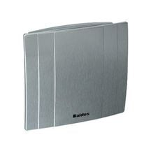 Extracteur ponctuel DECO Aluminium Ø 100 mm H avec marche / arrêt à détection d'humidité avec minuterie réglable. Applicable en cuisine ou grande salle de bain. 11022317