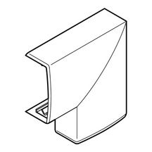 Angle plat pour moulure Keva 32x15 - Réf.11544 