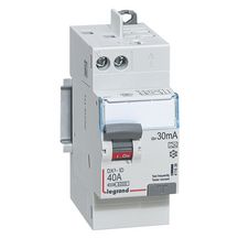 Legrand - interrupteur differentiel bipolaire - type A 30mA arrivée/départ haut auto 40 A Réf. 092898