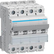 Disjoncteur 4p 25ka c-6a 4m Réf. NRN406