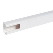 Goulotte à clippage direct 50X80 2,50 M Mosaic BLANC Réf.011020