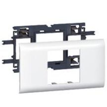 6 mo 3x2P+T Prise pour goulotte clippage direct Prog Mosaic Legrand 077103