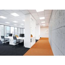 Panneau Led Panel Eco 600 UGR < 19 - 36 W - 3240 lm - 4000 K - 595 x 595 x 35 mm - IP40 - cadre aluminium - blanc satiné Réf. 386709