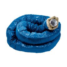 Conduit souple aluminium renforcé calorifugé - Diamètre 125 mm - Epaisseur isolant 25 mm - Longueur 10 m  réf: 427779