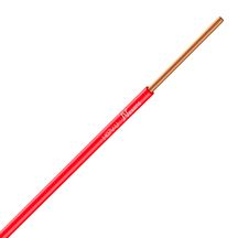 Fils de câblage résidentiel rigides H07VU 1 x 2,5 - rouge - couronne de 100 mètres