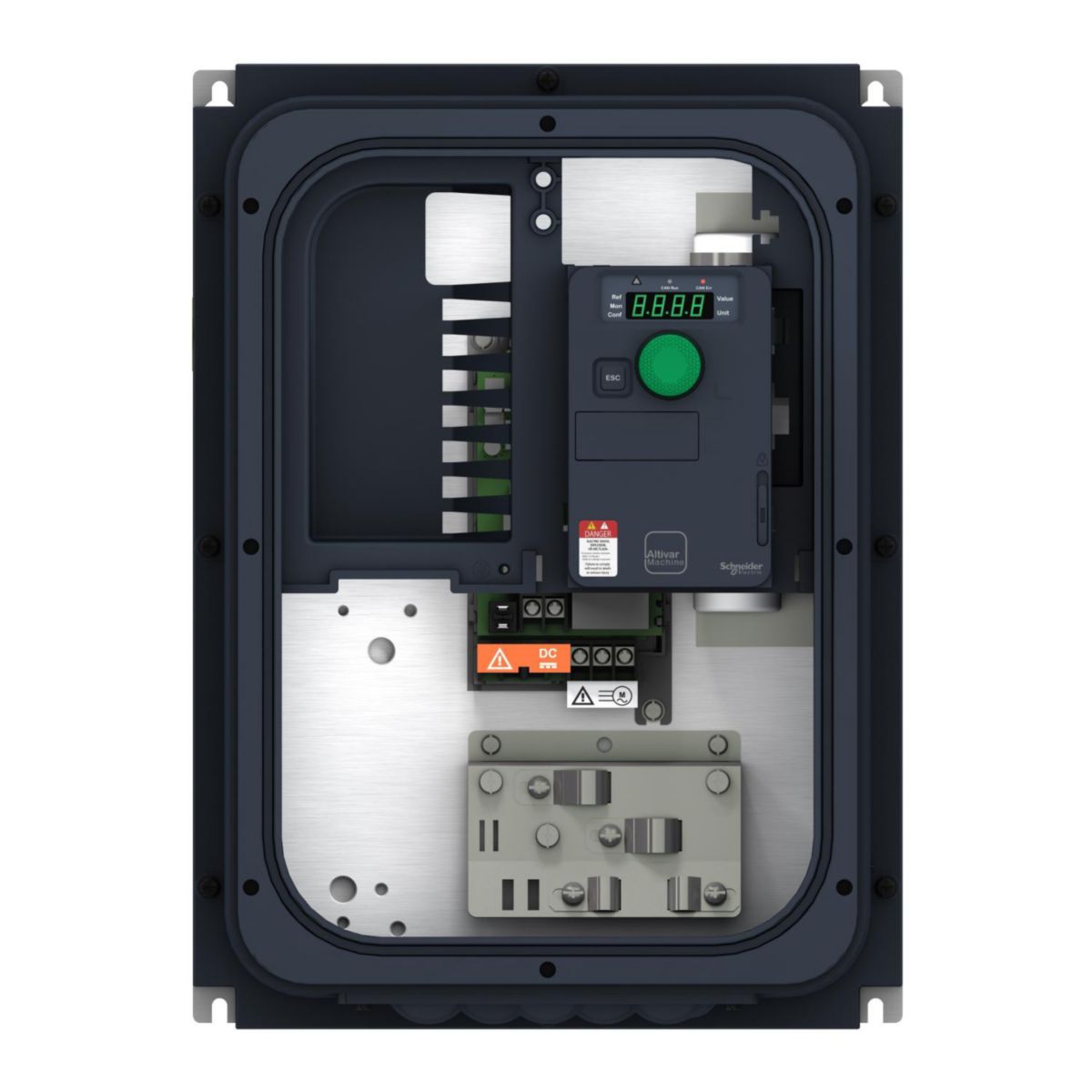 SCHNEIDER ELECTRIC Altivar machine atv320 variateur coffret ip66 0,37kw 230v mono ss