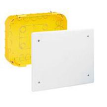 Boîte de dérivation Batibox - cloisons sèches - 115 x 115 x 40 mm - avec couvercle 140 x 140 mm Réf. 089372