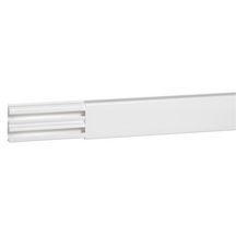 Moulure DLPlus 32x12,5 2 compartiments L. 2,1 m blanc Ref.030014
